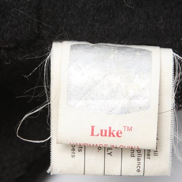 Vintage LUKE 1999 TY Beanie Baby Dog Puppy Black Collectable Stuffy - Picture 6 of 8